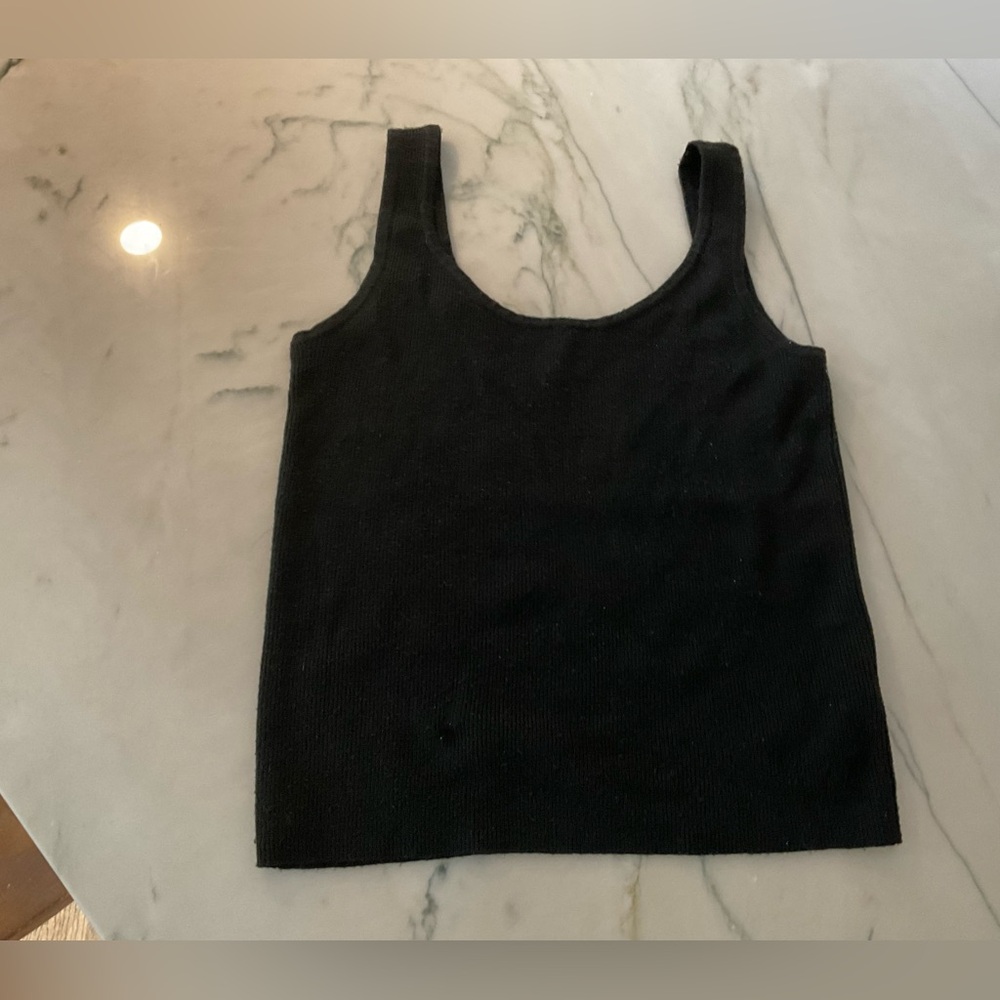 A New Day Knit sweater tank Sz M